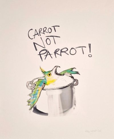 Carrot, not parrot 2/10